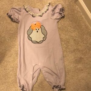 Banana split ghost romper. Worn very little. 12 m